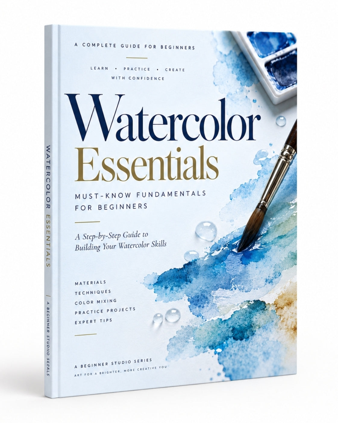 Watercolor Painting Essentials: Must-Know Fundamentals. E-book course.