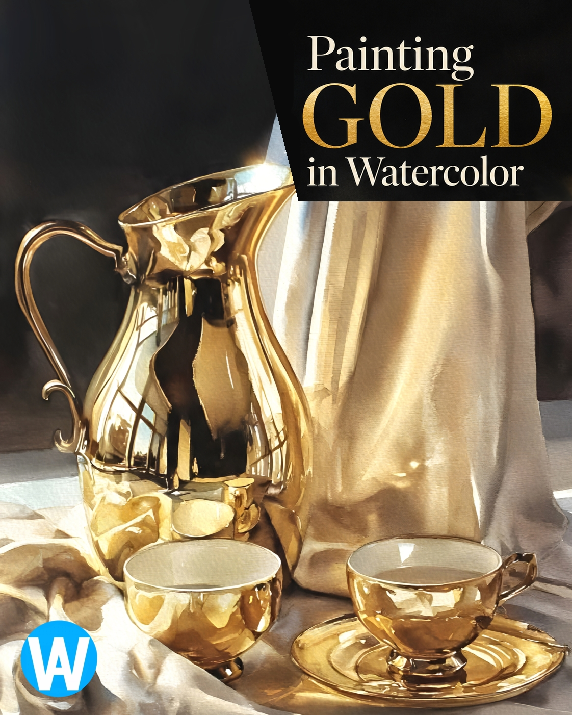 Mastering Gold in Watercolor: A Step-by-Step E-Book Course